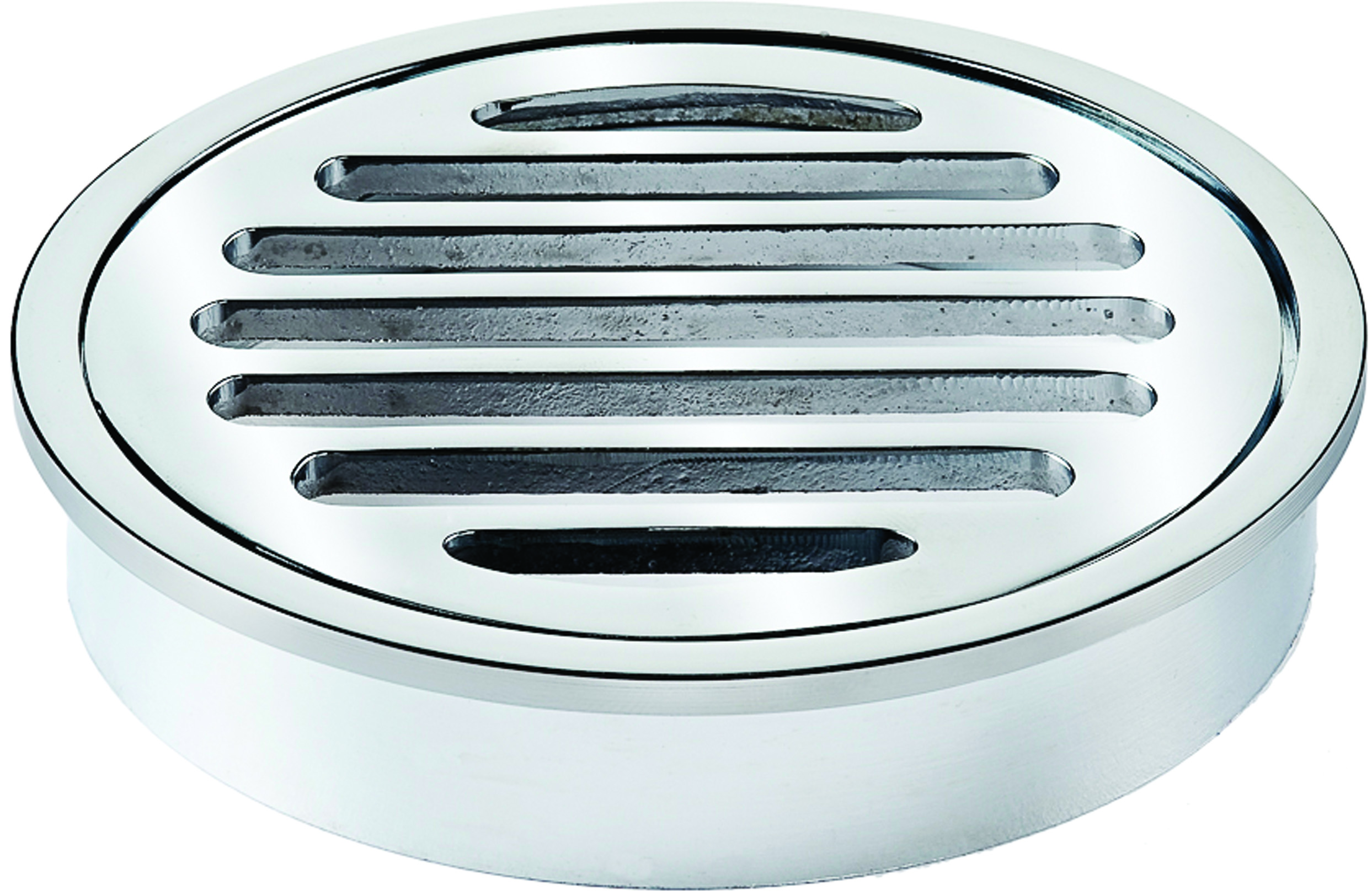 DTA Australia FLOOR DRAIN ROUND 100MM CHROME PLATED BRASS