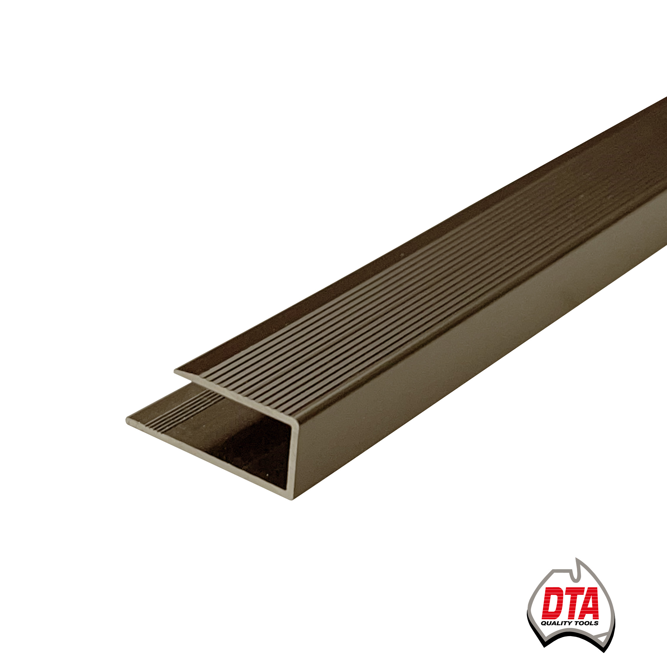 DTA Australia EDGE COVER 3.3M x 13MM MATT BRONZE