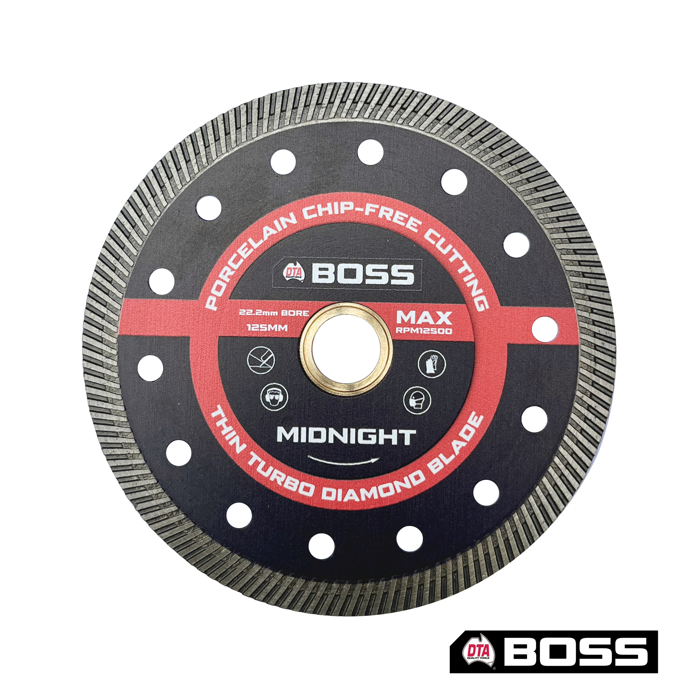 DTA Australia BOSS 125MM MIDNIGHT TURBO BLADE