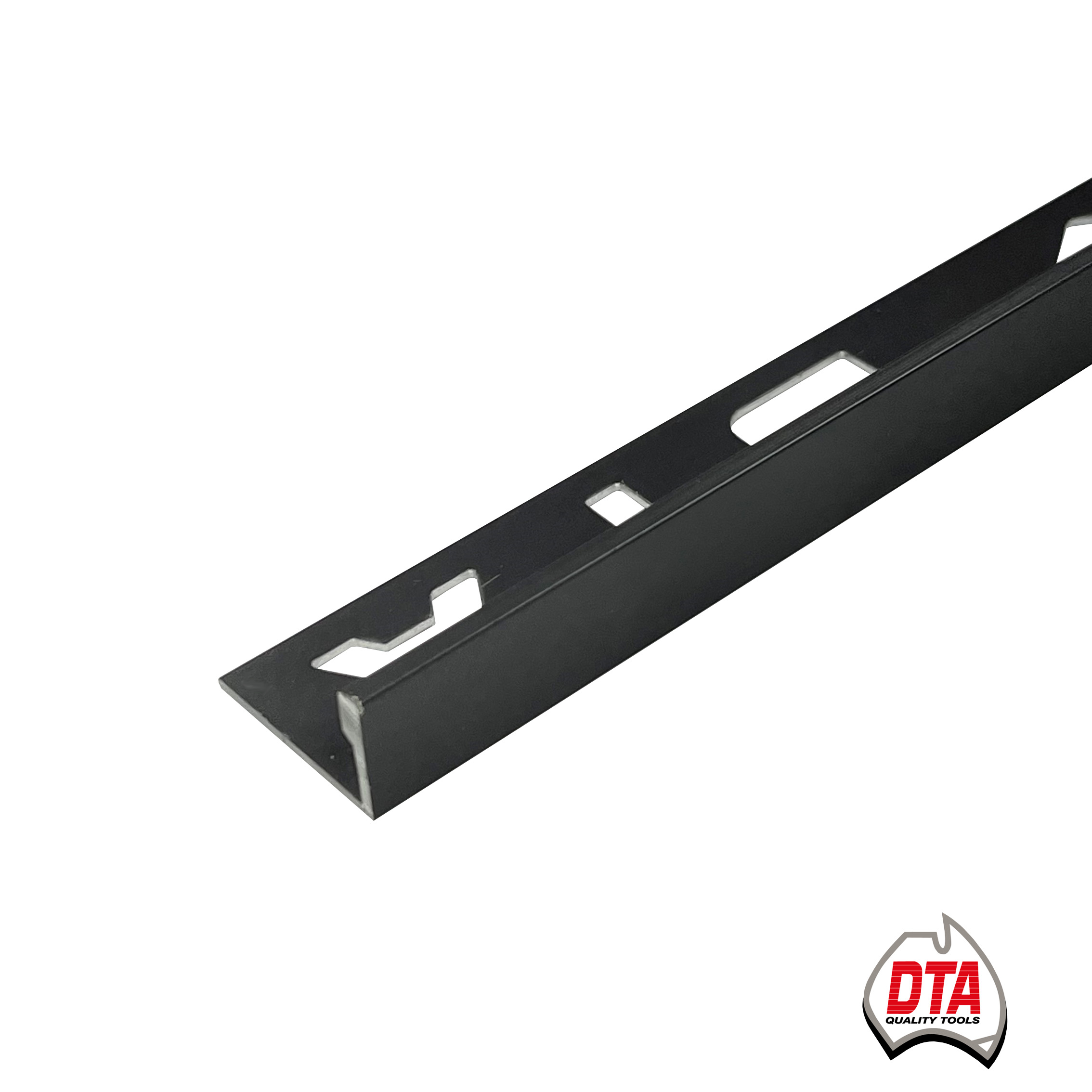 DTA Australia 3 METRE ALUMINIUM ANGLE 20MM MATT BLACK