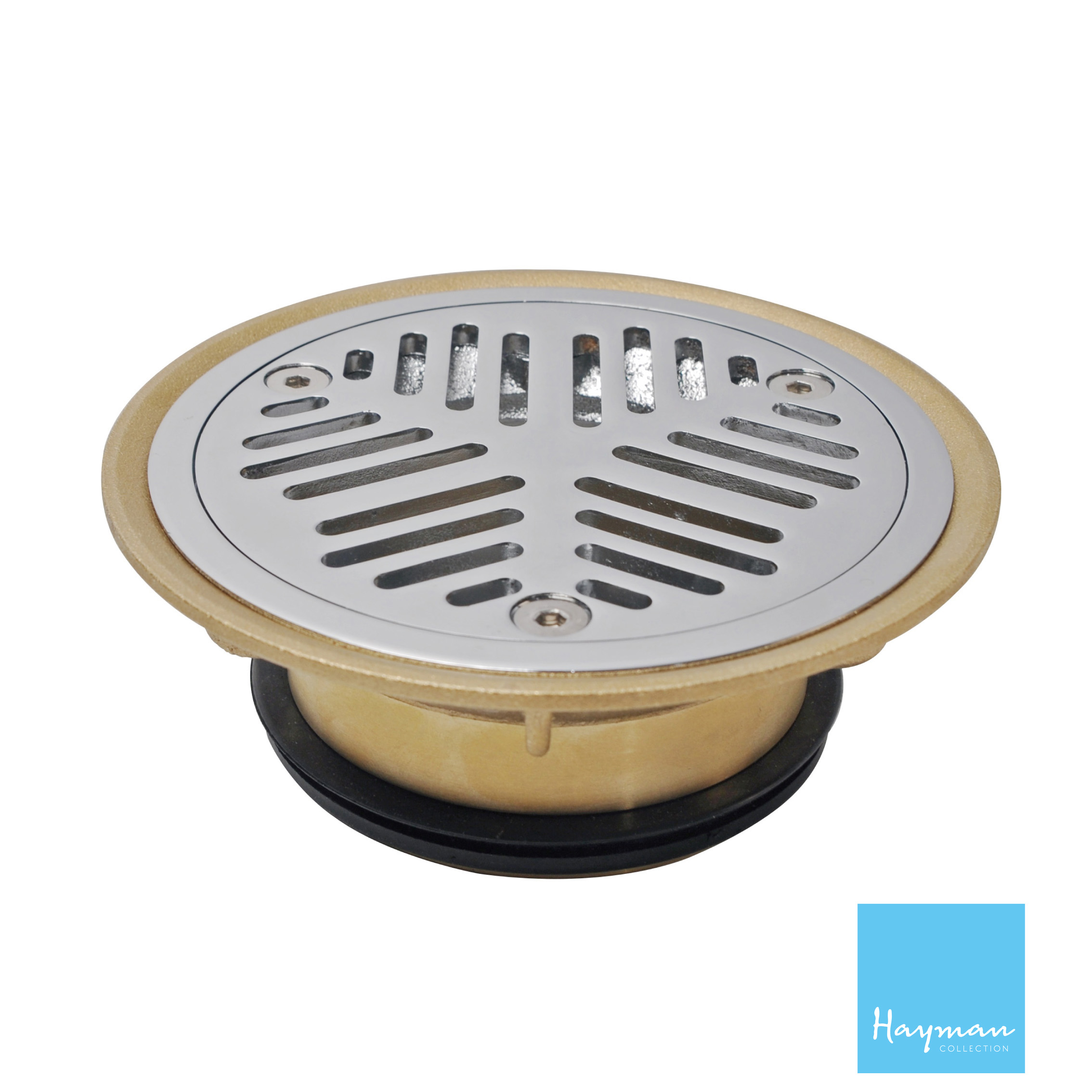 Vinyl clearance floor drain